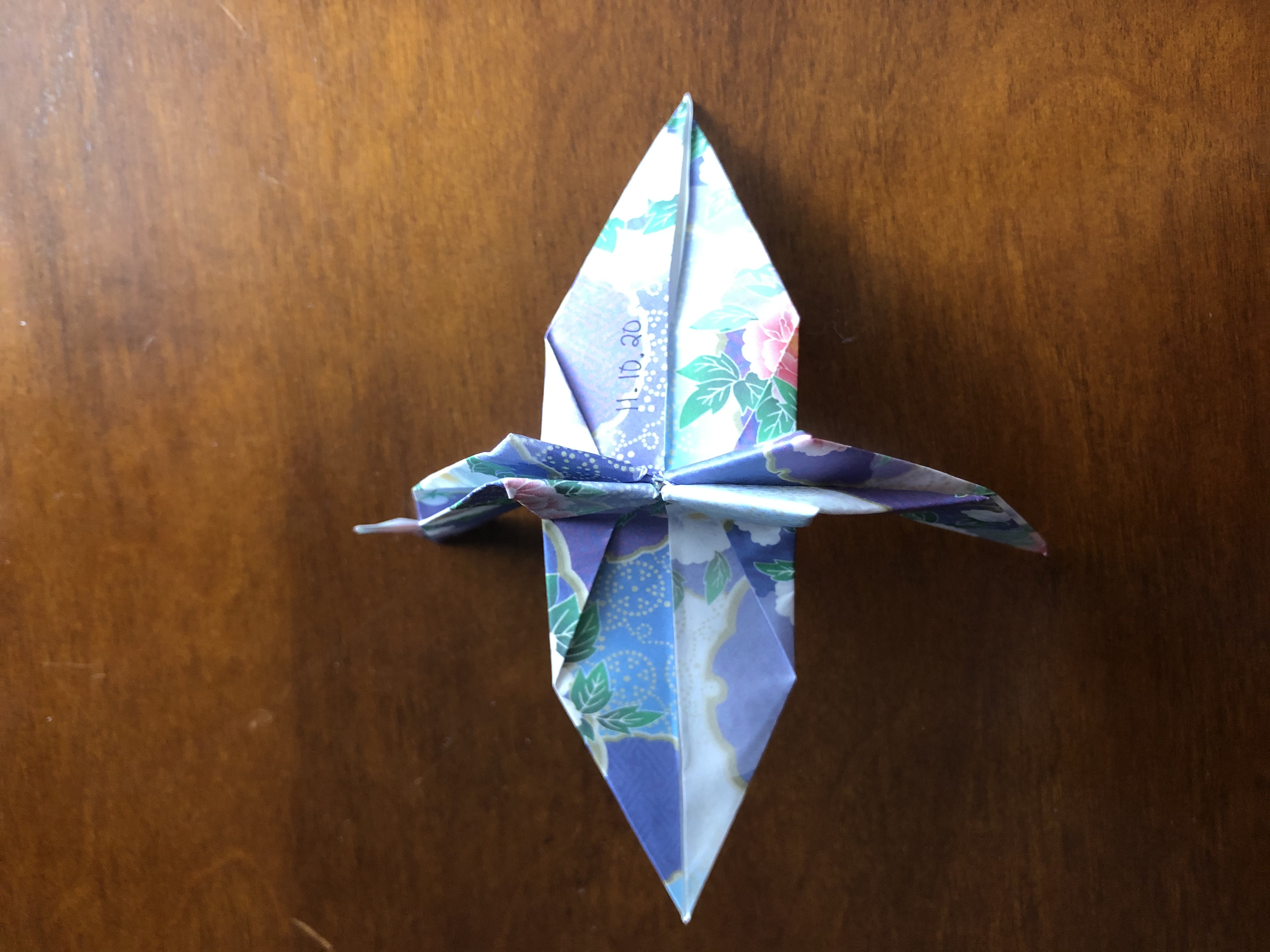 origami paper crane